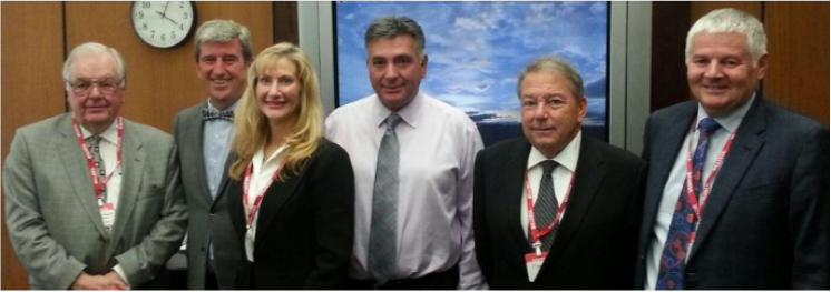 At Queen’s Park for the Air Quality Task Force, with Minister of the Environment, Glen Murray, and Minister of Finance, Charles Sousa