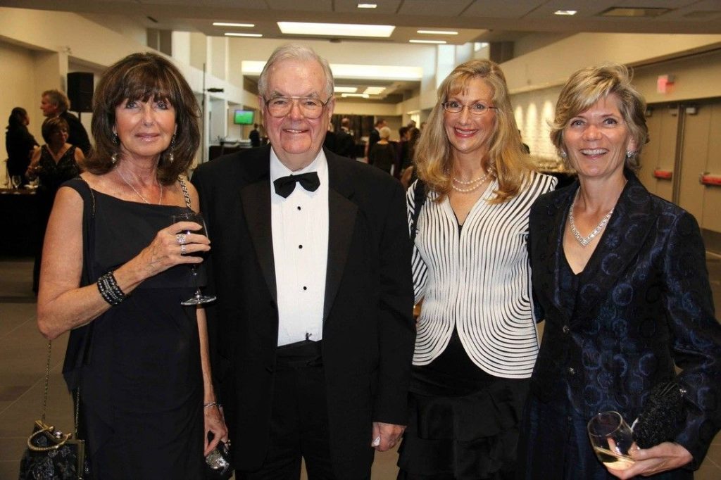 Sue with Councillor Pat Mullin, Dr. Boyd Upper, and Julie Desjardins