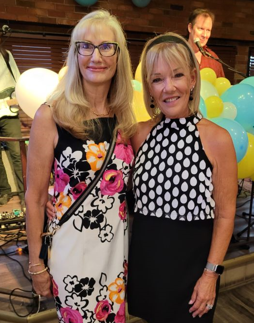 Sue with Ward 10 Councillor Sue McFadden at her 2022 re-election campaign launch